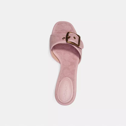 Coach Margot Kitten Heels carnation pink