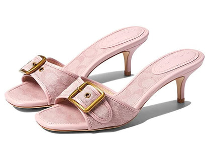 Coach Margot Kitten Heels carnation pink