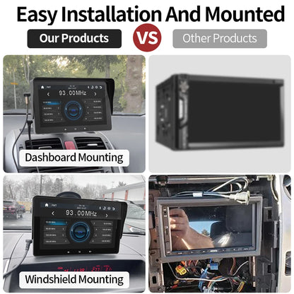 7Inch Car Radio Multimedia Video Player Wireless Carplay and Wireless Android Auto Portabl...